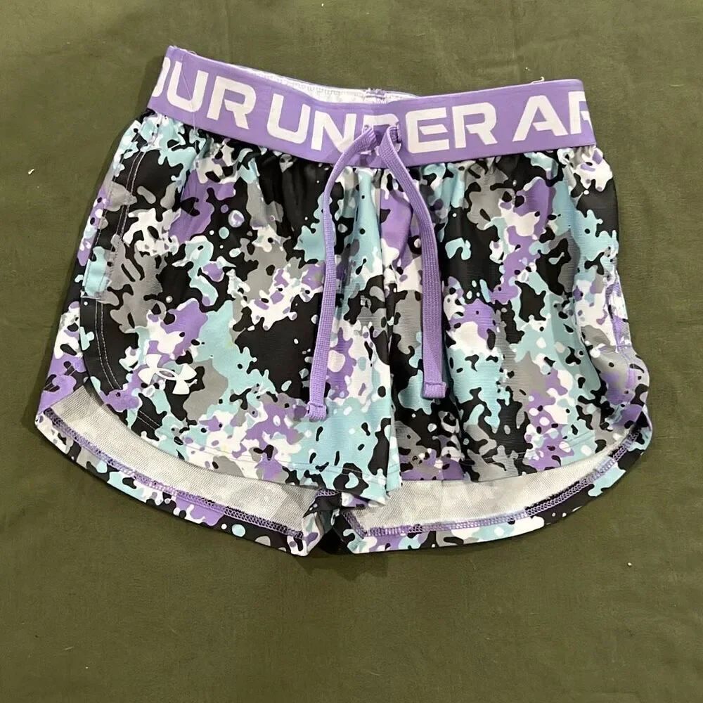 Under Armour Youth Purple Shorts